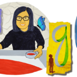 Google doodle celebrates the 110th Birthday of Japanese Brazilian artist Tommy Ohtake