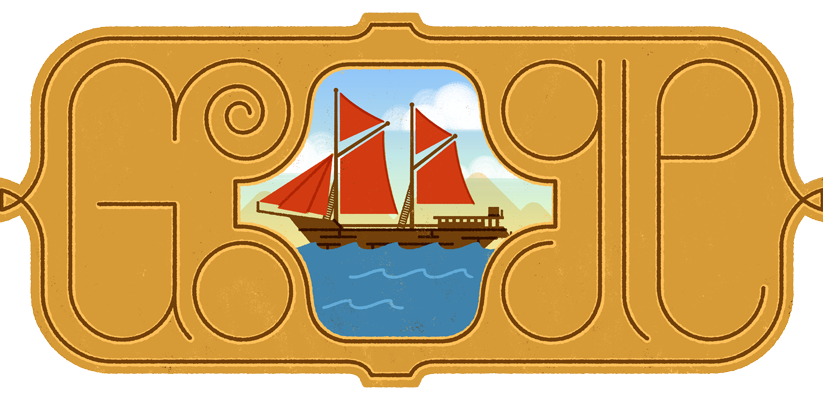 Google doodle celebrates the pinisi — a sailing rig that originated in South Sulawesi