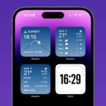 These are the latest iOS 17.2 weather widgets for iPhones