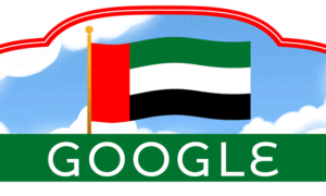 Google doodle celebrates the United Arab Emirates National Day