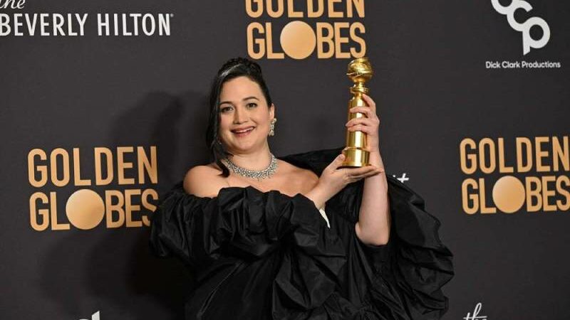 Lily Gladstone becomes the first Indigenous woman to win a Golden Globe for acting