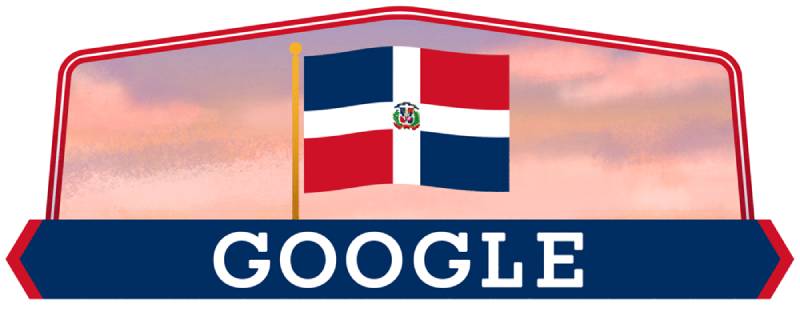 Google doodle celebrates the Dominican Republic’s Independence Day
