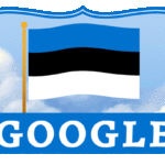 Google doodle celebrates the Estonia’s Independence Day