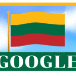 Google doodle celebrates the Lithuania’s Independence Days