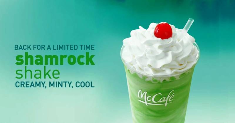 McDonald’s releases the Shamrock Shake’s return date
