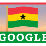 Google doodle celebrates the Ghana’s Independence Day