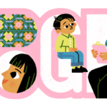 Google doodle celebrates the 93rd birthday of Martha Bernal, the first Latina and Mexican American woman