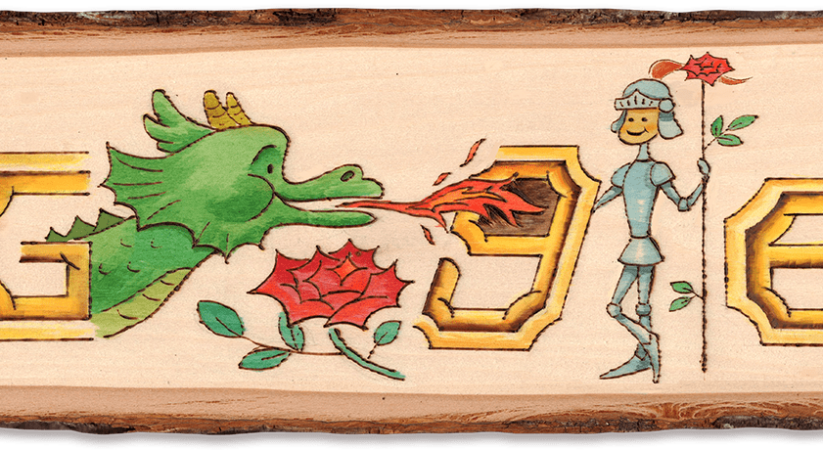 Google doodle celebrates St. George’s Day 2024