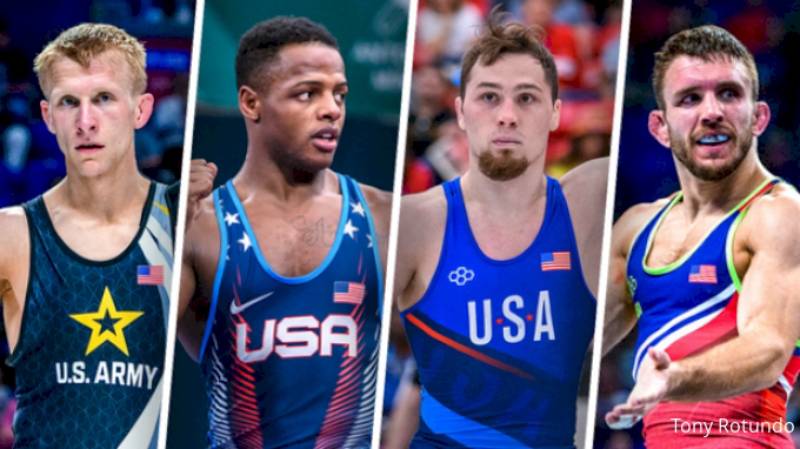 US College Wrestlers Competing in the World Olympic Qualification Tournament