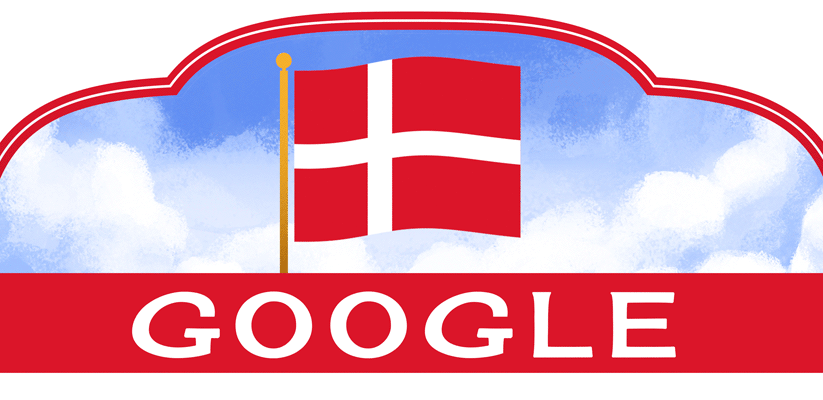 Google doodle celebrates the Denmark Constitution Day