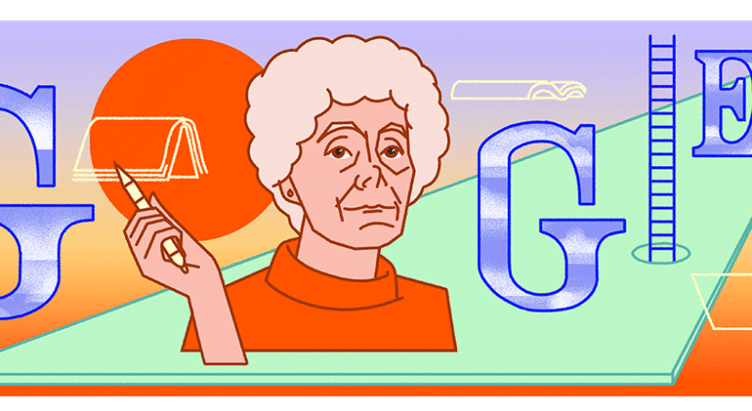 Google doodle honors award winning Belgian writer and psychoanalyst ‘Jacqueline Harpman’