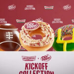 Krispy Kreme and Dr Pepper partner up to introduce a new line of football-themed doughnuts