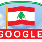 Google doodle celebrates the Lebanon’s Independence Day