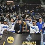 JWU and Wartburg 2025 NCAA DIII Wrestling Co-Champions