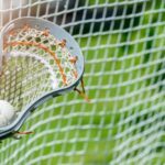 Players in action during the 2025 NCAA DI Women’s Lacrosse Championship, featuring North Carolina and Boston College