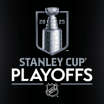 Stanley Cup Playoffs 2025 bracket with team matchups and series results