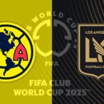 LAFC and Club América players in action during the 2025 FIFA Club World Cup playoff at BMO Stadium