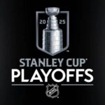 NHL Stanley Cup Playoffs Round 2 2025 schedule graphic showing matchups, dates, and TV channels
