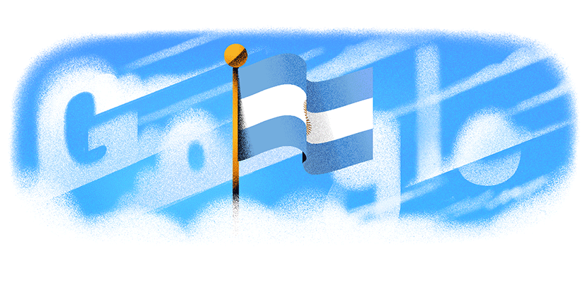 Google doodle celebrates Argentina Independence Day