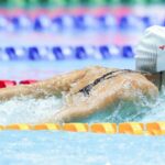 Team USA competing at the World Aquatics Championships 2025 in Singapore