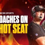 five NFL coaches under pressure in 2025: Mike McDaniel, Brian Daboll, Zac Taylor, Jonathan Gannon, and Shane Steichen