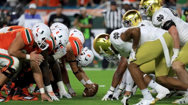 How to Watch NCAA Football 2025: Notre Dame vs. Miami on TV & Online