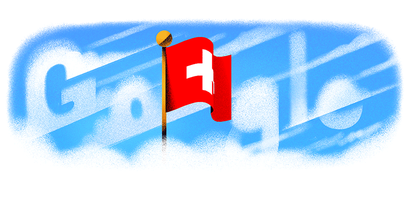 Google Doodle Celebrates the Switzerland National Day