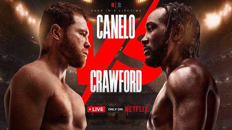 How to Watch the Canelo vs. Crawford Fight on Netflix This Saturday