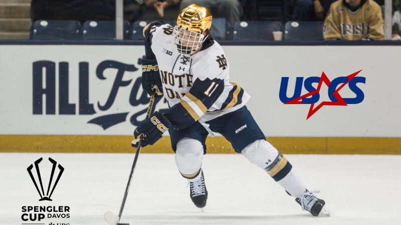 U.S. Collegiate Selects Finalize Roster for 2025 Spengler Cup