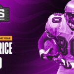 Jerry Rice Award trophy FCS football