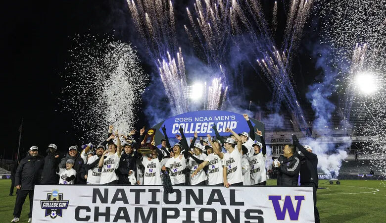 National Champions: Washington Huskies Win First-Ever 2025 NCAA DI Men’s Soccer Title