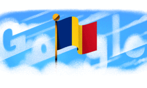 Google doodle celebrates Great Union Day in Romania
