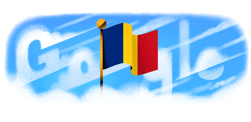 Google doodle celebrates Great Union Day in Romania